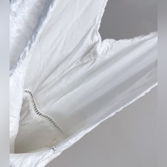 Altar'd State White crochet cut out sundress cottagecore boho fairy summer - Picture 6 of 7